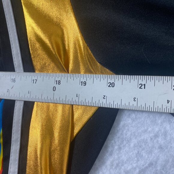 Rainbow Stripe Hoodie Long Sleeve Zipper Jacket XXL - Picture 4 of 5